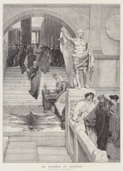 En publik hos Agrippa